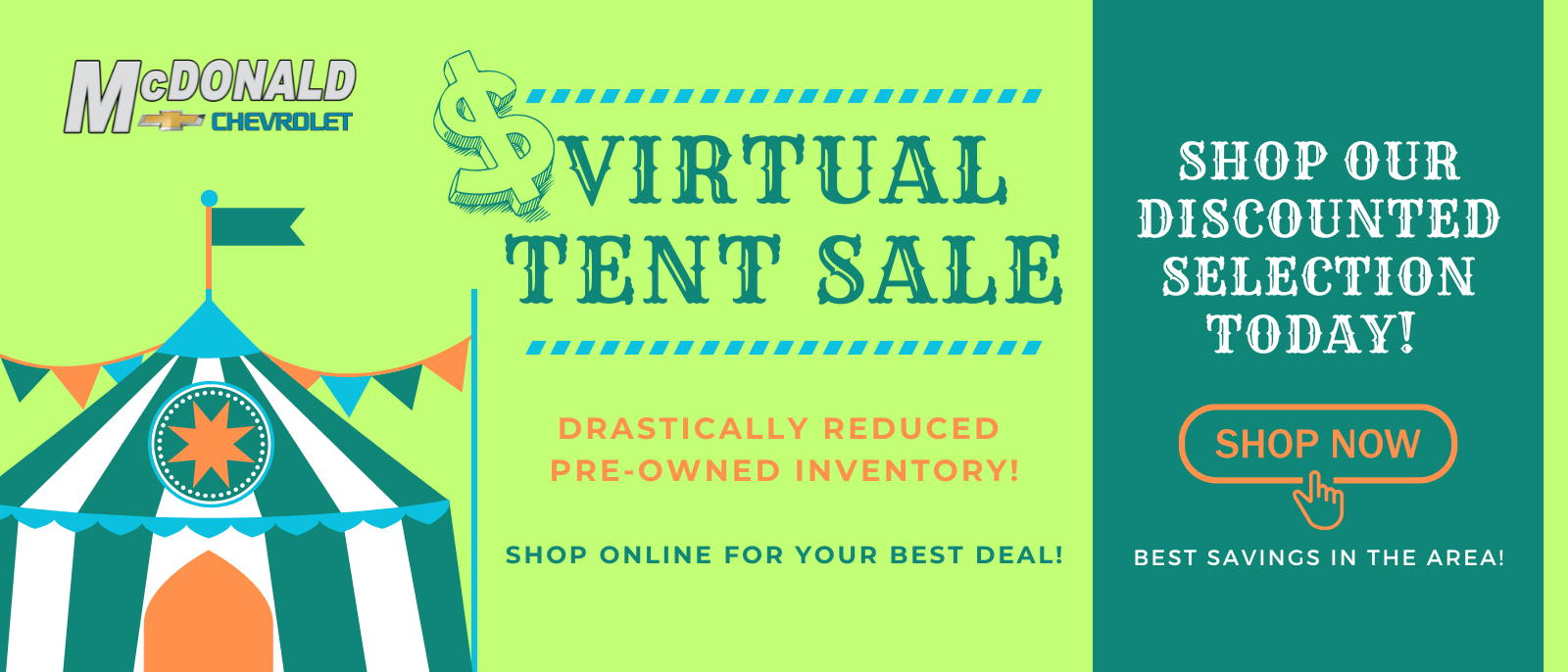 Virtual Tent Sale