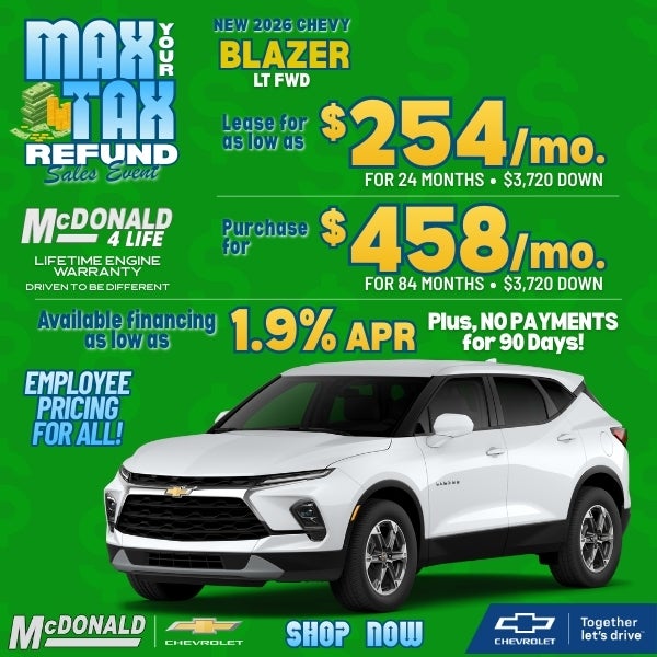 NEW 2026 CHEVY BLAZER