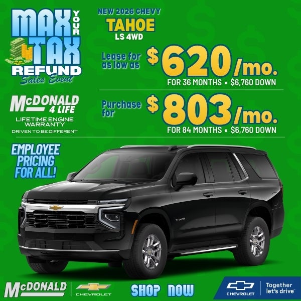 NEW 2026 CHEVY TAHOE