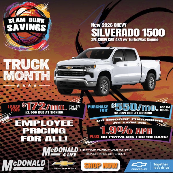 New 2026 Silverado 1500