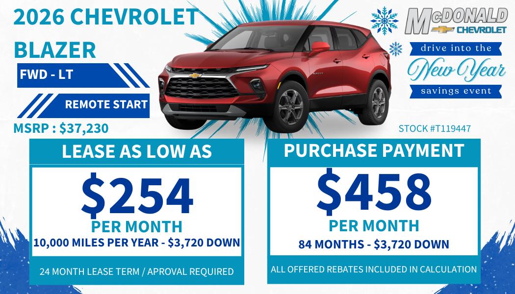 2026 Chevrolet Blazer