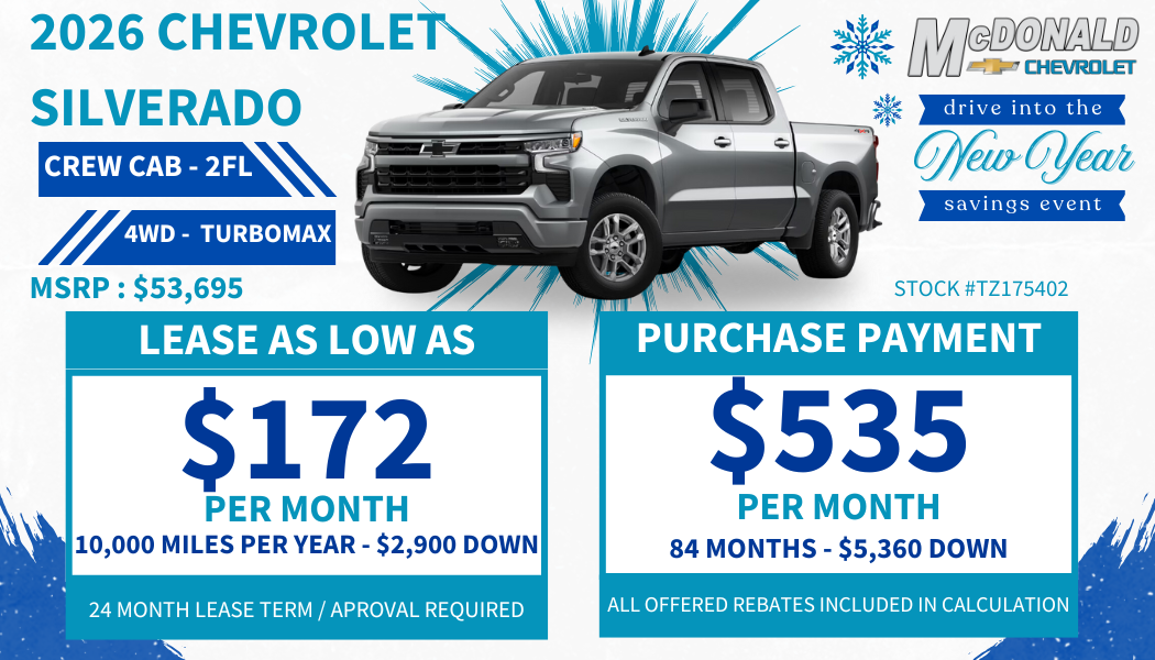 2026 Chevrolet Silverado